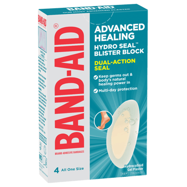 BAND-AID ADVANCED HEALING BLISTER 4 PACK