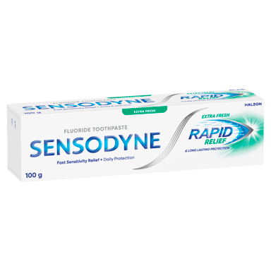 SENSODYNE TOOTHPASTE RAPID RELIEF EXTRA FRESH 100G