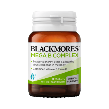 BLACKMORES MEGA B COMPLEX 31 TABLETS