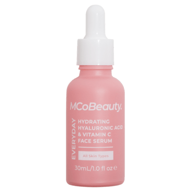 MCO BEAUTY HYDRATING HYALURONIC ACID & VIT C FACE SERUM 30ML