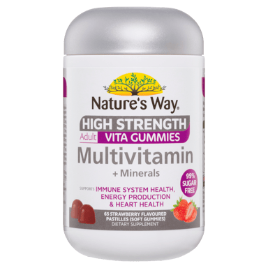 NATURES WAY ADULT VITA GUMMIES MULTIVITAMIN + MINERALS 65