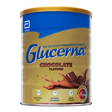 GLUCERNA CHOCOLATE POWDER 850G