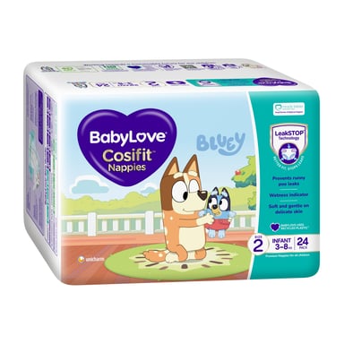 BABYLOVE COSIFIT NAPPIES INFANT 24 PACK