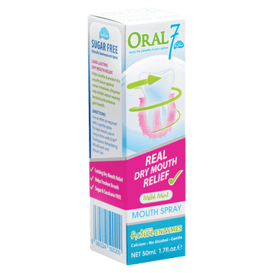ORAL 7 MOISTURISING MOUTH SPRAY 50ML