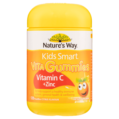 NATURES WAY KIDS SMART VITA GUMMIES VITAMIN C 120