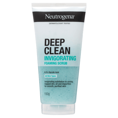 NEUTROGENA DEEP CLEAN INVIGORATING SCRUB 125ML