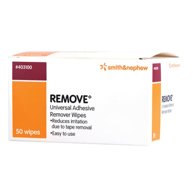 REMOVE WIPES BOX 50 PACK