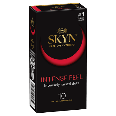 SKYN FEEL EVERYTHING CONDOMS INTENSE FEEL 10 PACK