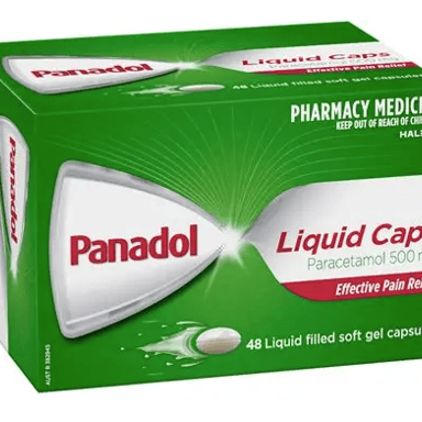 PANADOL 500MG 48 LIQUID CAPSULES