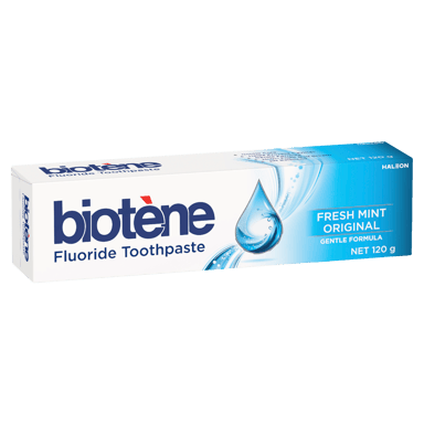 BIOTENE DRY MOUTH T/PASTE MOISTURISING 120G