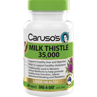 CARUSOS MILK THISTLE 60 TABLETS