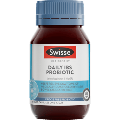 SWISSE ULTIBIOTIC DAILY IBS PROBIOTIC 30 CAPSULES