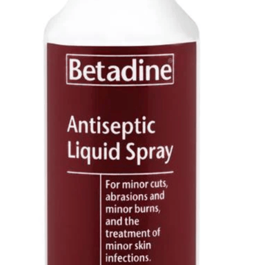 BETADINE ANTISEPTIC LIQUID SPRAY 75ML