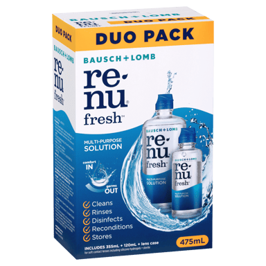RENU FRESH MULTI-PURPOSE DUO SOLUTION 355ML + 120ML