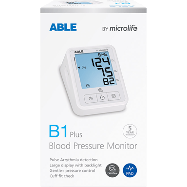 ABLE B1 PLUS BLOOD PRESSURE MONITOR