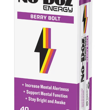 NO DOZ ENERGY BERRY BOLT EFFERVESCENT  40 TABLETS