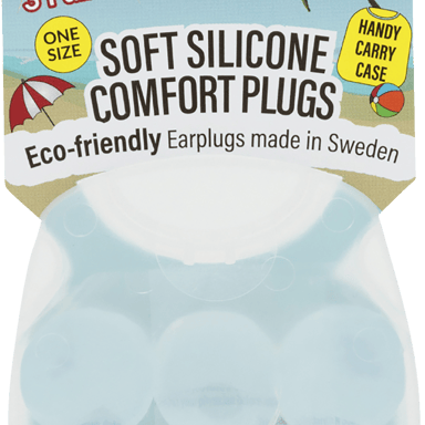 AUDISOL AUDIPLUGS SOFT SILICONE COMFORT PLUGS 1 PAIR