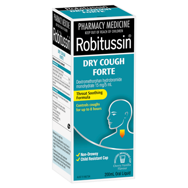 ROBITUSSIN DRY COUGH FORTE 200ML