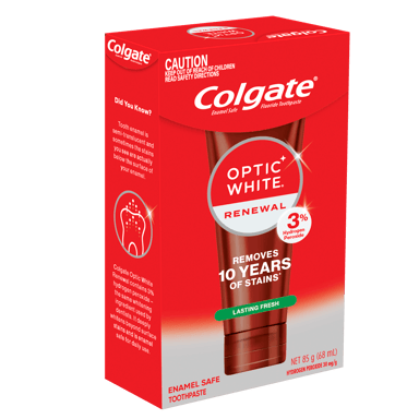 COLGATE TOOTHPASTE OPTIC WHITE LASTING FRESH 85G
