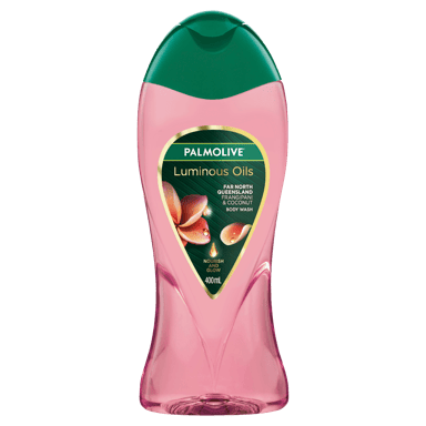 PALMOLIVE LUMINOUS OILS BODY WASH COCONUT OIL FRANGIPANI 400ML