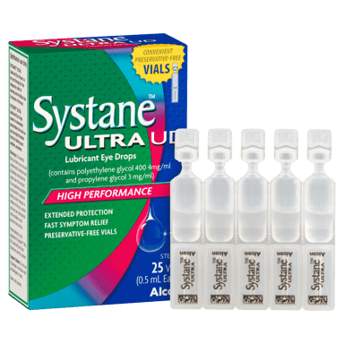 SYSTANE ULTRA UD LUBRICANT EYE DROPS 0.5ML 25 PACK