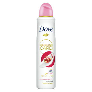 DOVE WOMEN ANTIPERSPIRANT ADVANCE POMEGRANATE & LEMON VERBENA 250ML
