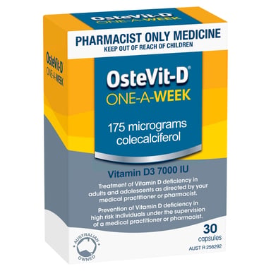 Ostevit-D One-A-Week Vitamin D3 7000iu Capsules 30
