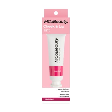 MCO BEAUTY CHEEK & LIP TINT BLUSH RED 10ML