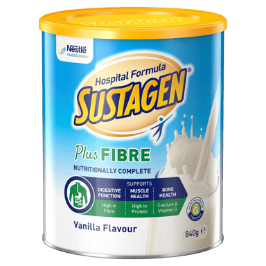 SUSTAGEN HOSPITAL FORMULA PLUS FIBRE VANILLA POWDER 840G