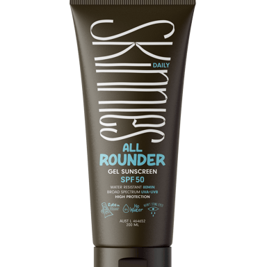 SKINNIES ALL ROUNDER SUNGEL SPF50 200ML