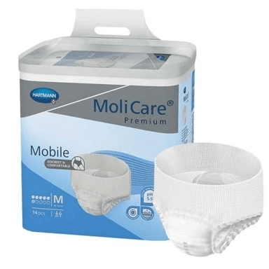 MOLICARE PREMIUM MOBILE PANTS 6D MEDIUM 14 PACK