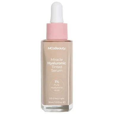 MCO BEAUTY MIRACLE HYALURONIC TINTED SERUM VERY LIGHT 30ML