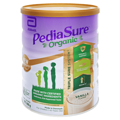 PEDIASURE ORGANIC VANILLA POWDER 800G
