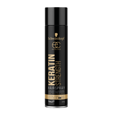 SCHWARZKOPF EXTRA CARE ULTIMATE KERATIN HAIRSPRAY 250G