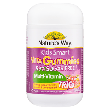NATURES WAY KIDS SMART VITA GUMMIES MULTI TRIO 75