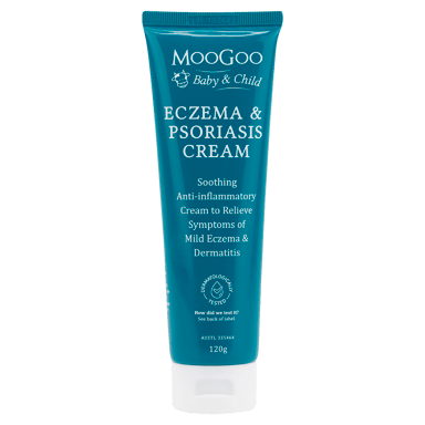 MOOGOO BABY ECZEMA & PSORIASIS CREAM 120G
