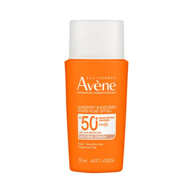 AVENE SUNSITIVE SUNSCREEN TINTED FLUID SPF 50+ 50ML