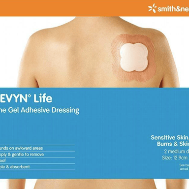ALLEVYN LIFE MEDIUM 12.9CM X 12.9CM 2 PACK