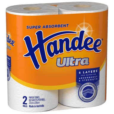 SORBENT HANDEE PAPER TOWEL ULTRA 2 PACK