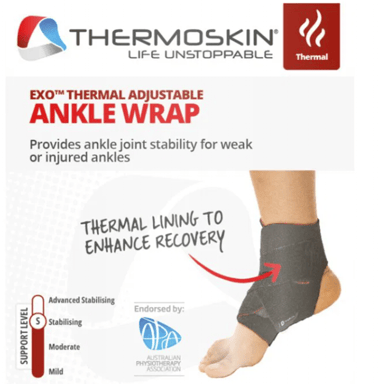 THERMOSKIN EXO ADJUSTABLE ANKLE SUPPORT