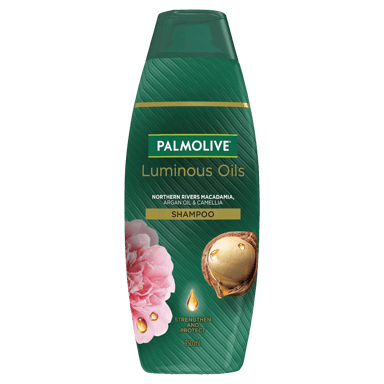 PALMOLIVE LUMINOUS ARGAN OIL & CAMELLIA SHAMPOO 350ML