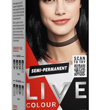 SCHWARZKOPF LIVE COLOUR DEEP BLACK 75ML