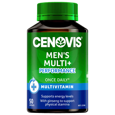CENOVIS MENS MULTI + PERFORMANCE 50 CAPSULES