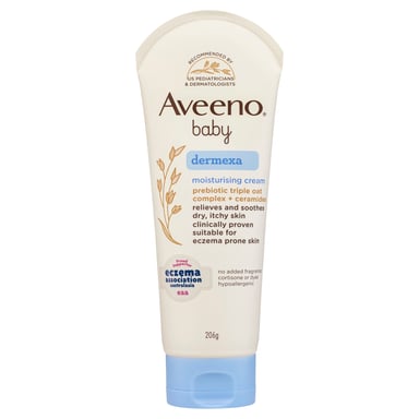 AVEENO BABY DERMEXA MOISTURISING CREAM 206G