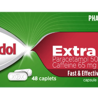 PANADOL EXTRA WITH OPTIZORB 48 CAPLETS