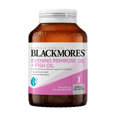 BLACKMORES EVENING PRIMROSE OIL + FISH OIL CAPSULES 100