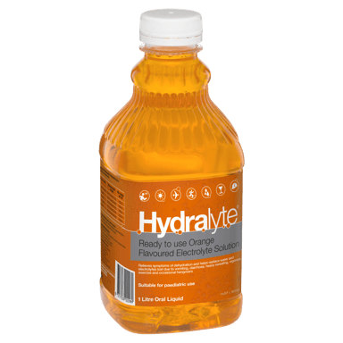 HYDRALYTE LIQUID ORANGE 1 LITRE