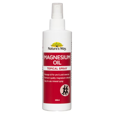 NATURES WAY MAGNESIUM OIL TOPICAL 250ML SPRAY