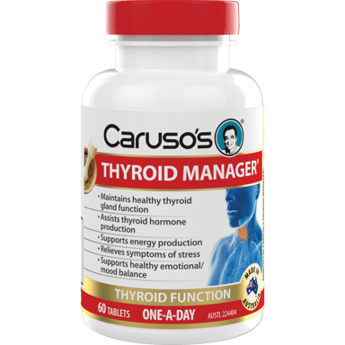 CARUSOS THYROID MANAGER 60 TABLETS