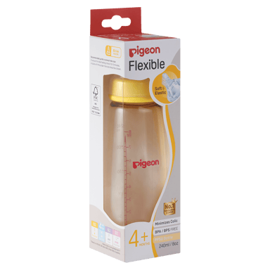 Pigeon Bottle Flexible Perist Plus Soft Neck Ppsu 240ml